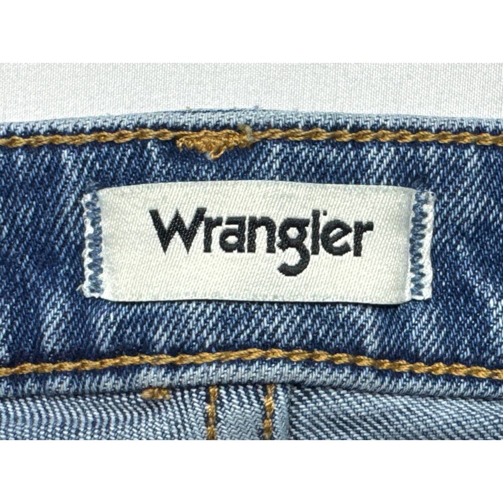 Wrangler Retro Women's 603 Wild West High Rise Straight Blue Jeans - 31 (33x27) - Picture 4 of 5